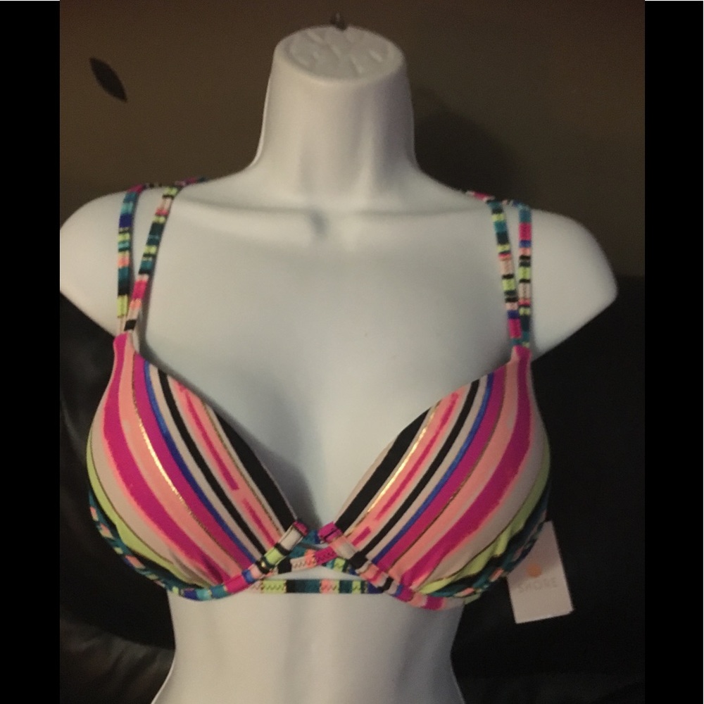 Shade & Shore Bikini swimsuit top NWT - Picture 1 of 5